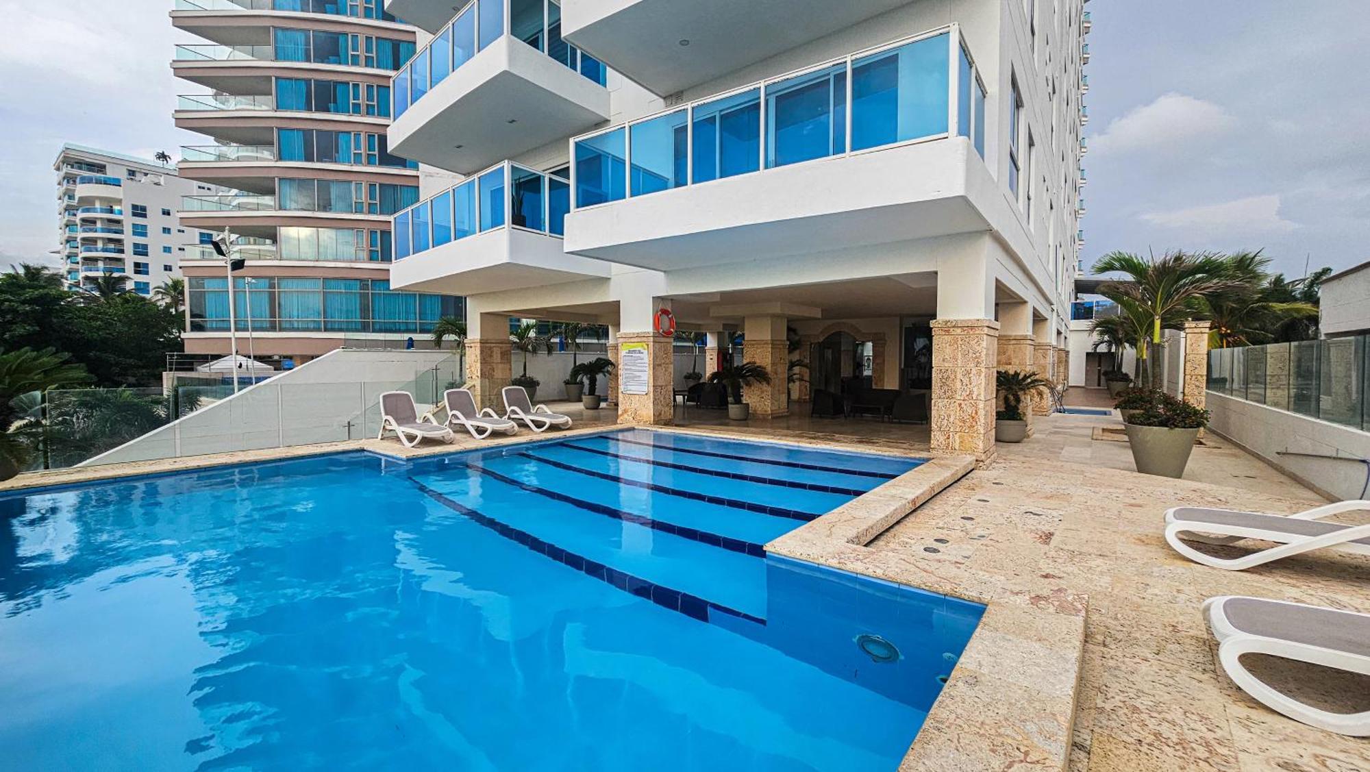 Luxury Apartment, Sector Morros, Vista Y Salida Al Mar Edificio Sunshine Cartagena Exterior photo